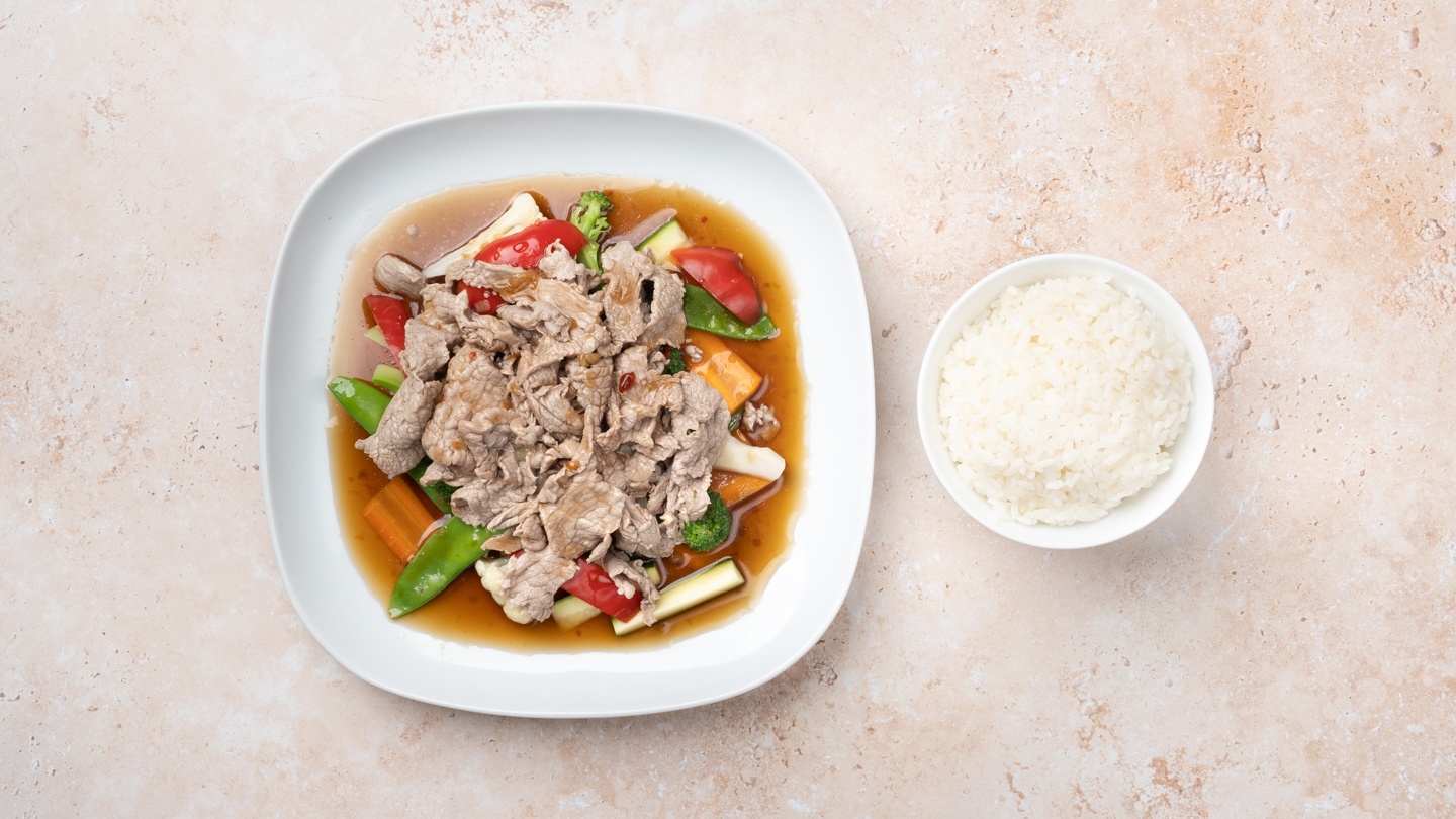 Basil Beef and Vegetables
