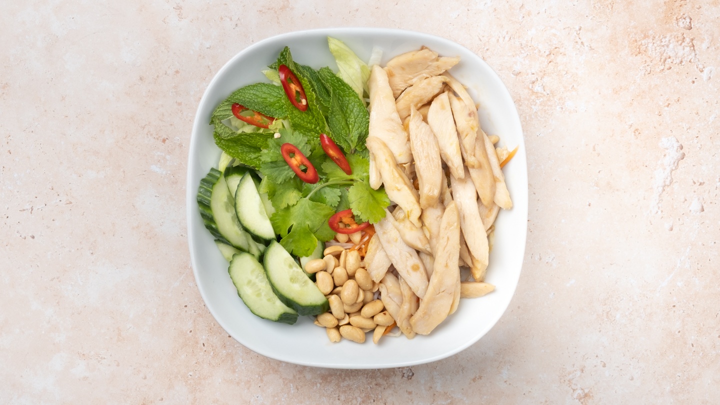 Chicken Rice Noodle Salad
